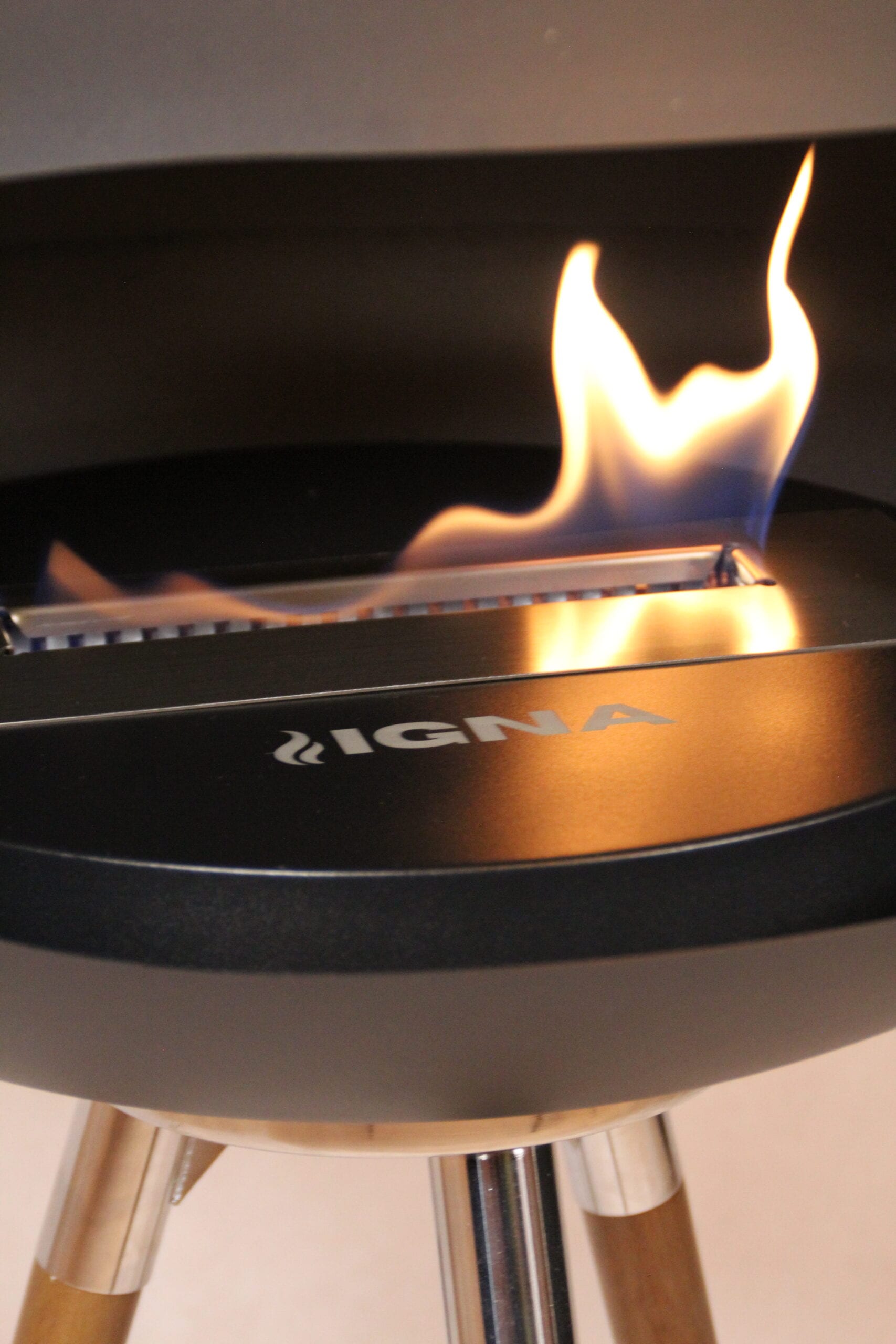 IGNA Ovalis Base Biopejs - Black, Dark Wood Tall - Billede 2