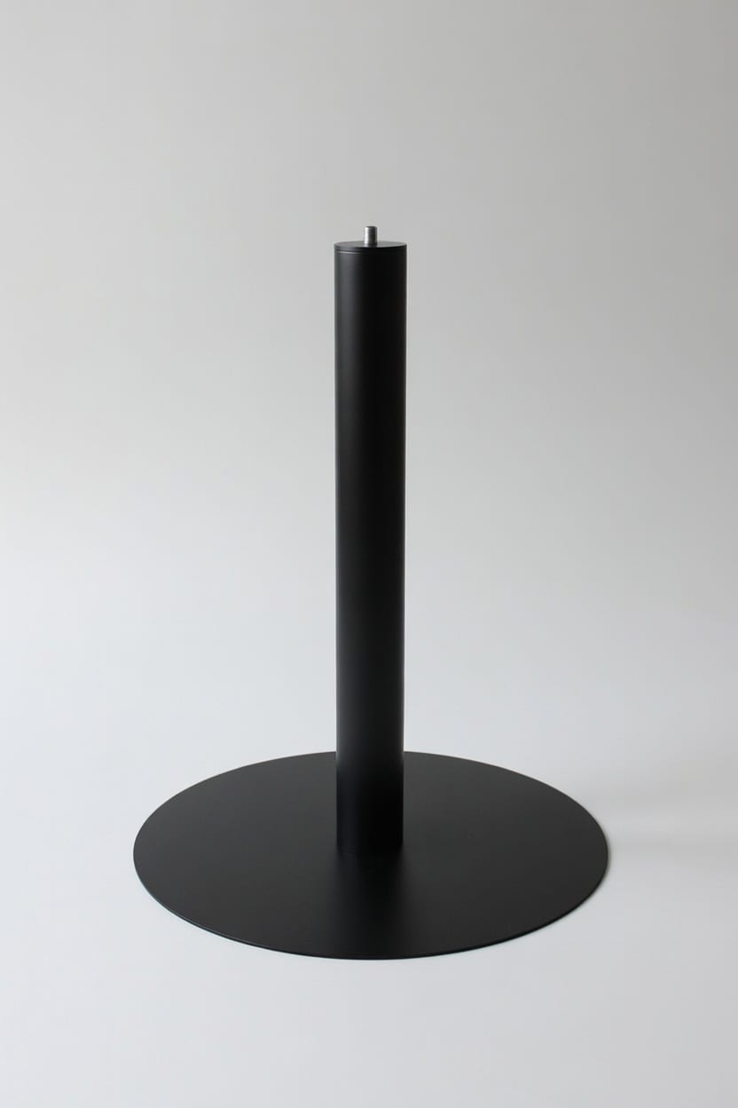 IGNA Ovalis Base - Black Steel Leg