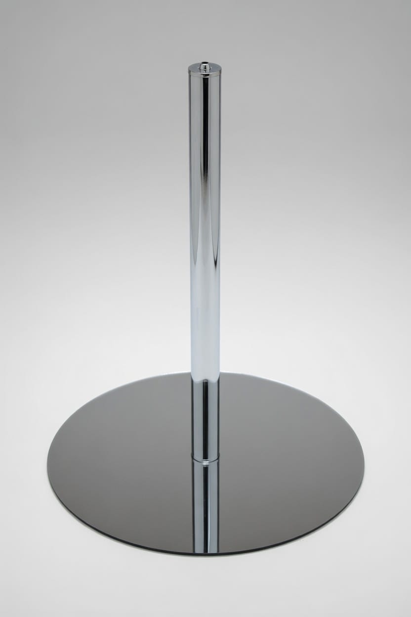 IGNA Ovalis Base - Chrome Steel Leg