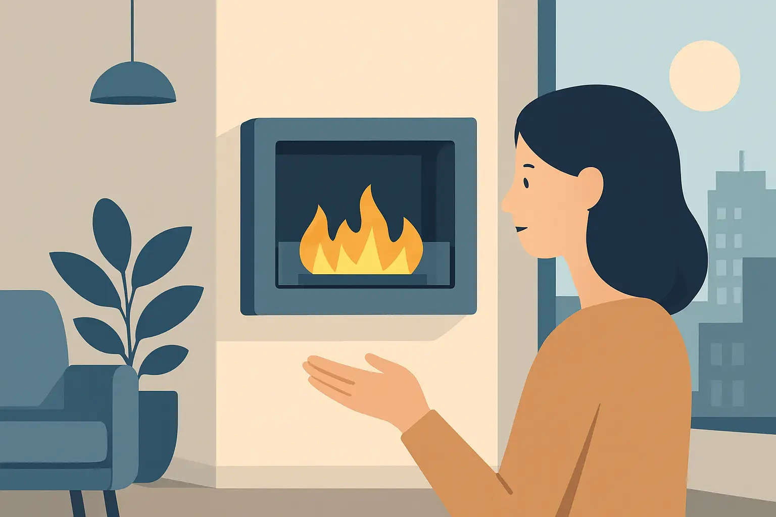 Biopejs i lejlighed uden skorsten: ja, det kan du