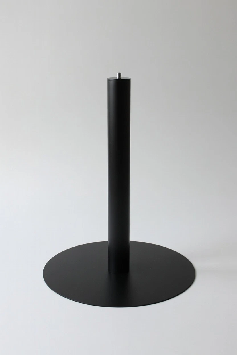 IGNA Ovalis Base - Black Steel Leg