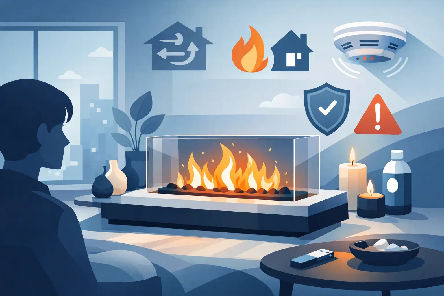 Hvor sikker er en biopejs indendørs?